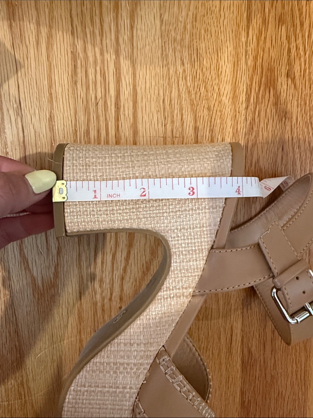 Dolce Vita Tan Wedges - Picture 5 of 5